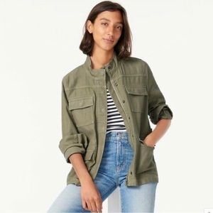 J. Crew | Garment Dyed Military Jacket